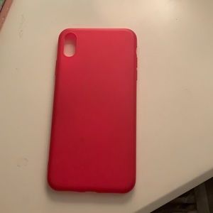 Pink iPhone XS Max case